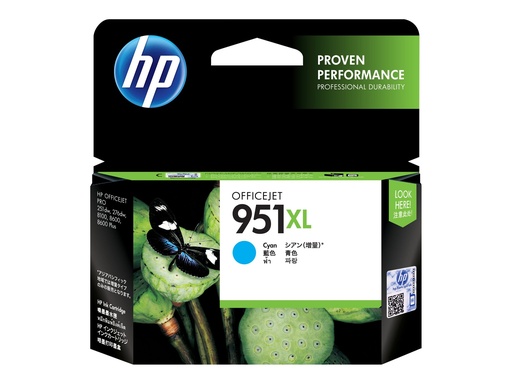 HP 951XL ink cyan